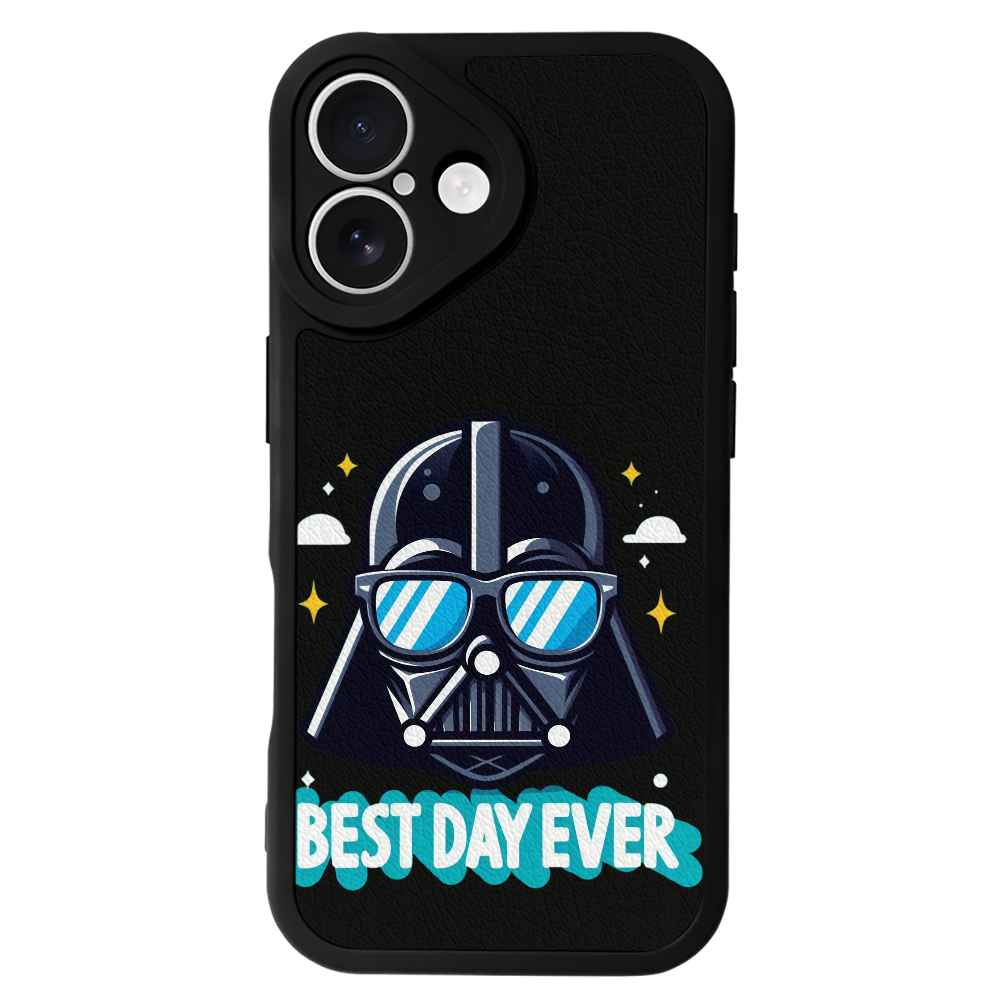 （画像用） スター・ウォーズ Star Wars 【iPhone 16シリーズ対応】シリコンスマホケース（レザー調） 材質：シリコン